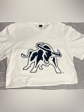 Utah State University Aggies t-shirt, sz Small with USU hair scrunchy